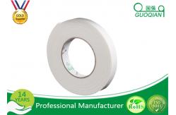 China Custom 1mm Thick Foam Tape , Two Sided White Foam Tape With Strong Viscosity supplier