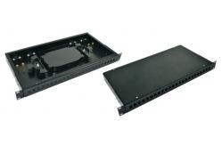 China 19 '' 1U Height ODF Optical Distribution Frame Ethernet Distribution Panel supplier