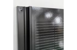 China Black Solar Panel Flat BIPV Roof Tiles Double Glass 120W Sustainable Material supplier