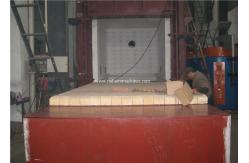 China Car Bottom Industrial Bogie Hearth Furnace For Quenching Annealing Treatment supplier