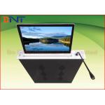 Aluminum Alloy Integrated Ultra Thin LCD Monitor Lift With Touch Panel Control