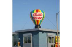 China Giant ground helium inflatable advertising balloon for event promotion grand letter supplier