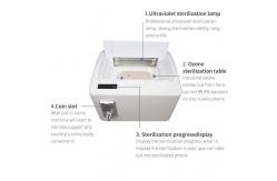 China Ultraviolet Led Light UV Phone Sterilizer Mobile Sanitizer Machine Portable supplier