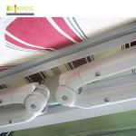 Home Patio Motorized Waterproof Retractable Awning With Screen