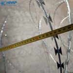 Concertina Fencing Butterfly Razor Barbed Wire 6m Length for sale
