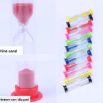 OEM ODM Plastic Hourglass 1 2 3 10 Minutes Sand Timer Free Sample