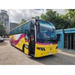 Manual Transmission Used Luxury Bus 100km/H Max Speed Diesel Fuel Servo 49 Seats for sale