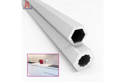 China Extrusion Aluminium Handle Profile T8 Temper 5.8m Length Electrophoresis supplier