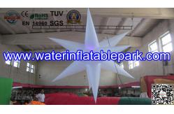 China 1.5m Oxford Stars Inflatable Decoration With LED Light supplier