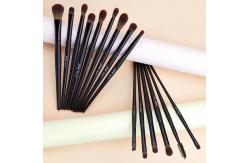 China Jessup Phantom Black Essential Makeup Brushes Set 21pcs Synthetic Bristles supplier