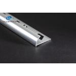OEM 12mm Aluminium Corner Profile , 0.8-2mm Thickness C Shape Aluminium Profile for sale