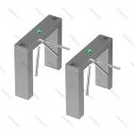Entrance Control Three Arm Turnstile SUS304 Automatic Tripod Turnstile Gate for sale