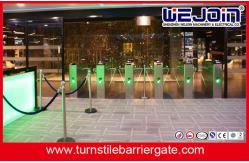 China 304 Stainless Steel Access Control Turnstile Flap Barrier Entry systems supplier