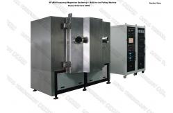 China TiN Gold Metal Magnetron Sputtering Coating Machine , ZrN Gold Plating Service supplier