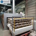 Roller Furnace Ceramic Tunnel Kiln Push Plate Tunnel Kiln High Temperature for sale