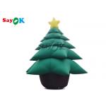 5m Inflatable Holiday Decorations Green Christmas Tree With Ornaments for sale