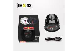 China 637 Sensor 52mm Car Digital Voltmeter High Speed Stepper Motor Gauge supplier