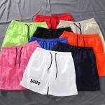 Woven Adult Or Children Summer Beach Shorts With Breathable  Lining