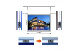 China Acrylic Poster Display Led Poster Frame Led Slim Crystal Advertising Light Box supplier