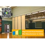 Collapsing Aluminium Movable Partition Walls , Restaurant Portable Partition Walls