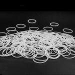 Transparent Silicone Rubber O Ring Heat And Oil Resistant for sale