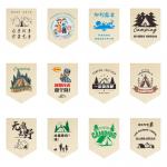 Outdoor Custom Camping Flags Hanging Banner Decoration Camping Atmosphere Flag for sale