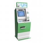 ODM RS232 Money Exchange Banking Automation Kiosks With Printer And Scanner for sale