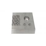 FCC Industrial Metal Desktop Keyboard 20mA With Hand Touched Mechanical Keys