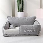 Thickened Cat Nest Bed Square Washable High Back Plush For Autumn Winter for sale