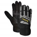 Heavy Duty Size 7-12 Palm Padded Mechanics Wear Gloves Impact Protection High Grip for sale