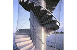 China Stainless Steel 304/316 Anti falling/dropping Rope Mesh Fence Strong Toughness supplier