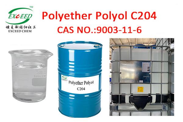 Polyether Polyol C204 Used In PU Elastics Grouting Materials Foam Sealant