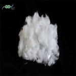 Low Crimp Polyester Staple Fiber 32mm Feather Soft For Non Woven Fabric for sale