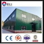 Lightweight Prefab Metal Steel Warehouse Building With High Seismic Resistance for sale