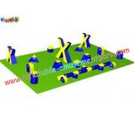 Outdoor 0.9MM PVC tarpaulin Paintball Bunker field with different design for sports for sale