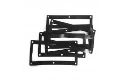 China UL94-V0 Flammability Silicone Rubber Washer for High Temperature Applications supplier