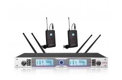 China RHOS /  UL 2 Channel Wireless Microphone System For Meetings SR-6800 supplier