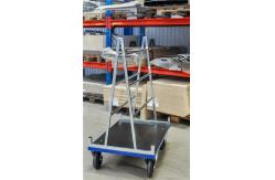 China Galvanizing Board Moving Trolley 500KG Material Handling Equipment Fabrication supplier