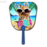Promotional Product PP 3D Lenticular Effect Plastic Hand Fan