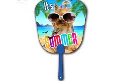 China Promotional Product PP 3D Lenticular Effect Plastic Hand Fan supplier