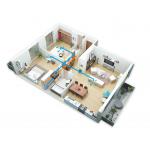 Class H13 Wall Heat Recovery Ventilation System 150m3/H Air Purifier Ventilation System