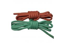 China 100% Polyester Round Drawstring Cord With Rubber Coated Metal Tips supplier