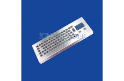 China 64 Keys Industrial Desktop Keyboard , Metal Keyboard With Touchpad supplier