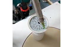 China LED Bulb Robotic Glue Dispensing Industrial Dispenser Robot Round With Four Stations supplier