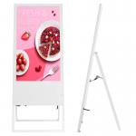 Mall 220V Floor Standing Digital Signage 1920x1080 Touch Screen Advertising Display for sale