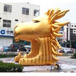 10m pvc tarpaulin Inflatable Tunnels for Events Football Inflatable  Helmet Tunnel yellow for sale