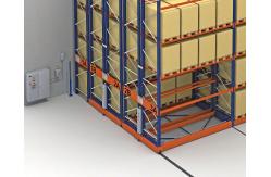 China Steel Mobile Pallet Racking System , 4 Layers Powered Mobile Racking 1000kg/Pallet supplier