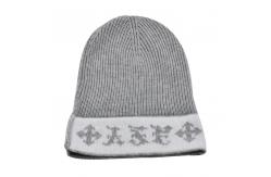 China Custom Adults Knit Beanie Hats 58CM Warm And Stylish Winter Accessory supplier