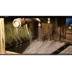 316L Stainless Steel Braided Continuous Tunnel Type Natural Gas Brazing Oven for Workpieces up to 250mm Height for sale