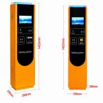 Automatic Parking Ticket Vending Machine With 10.1 Inch LCD / Video Intercom for sale
